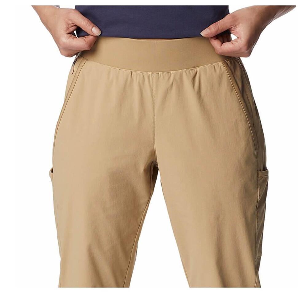 Columbia Leslie Falls Capri Omni-shade Pants | Womens Plus 3X, Khaki Tan NWT - Picture 4 of 6